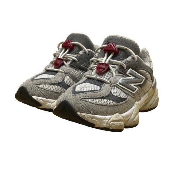 New Balance Men’s Gray Mesh Lace-Up Athletic Shoes Size 6.5US main image 6